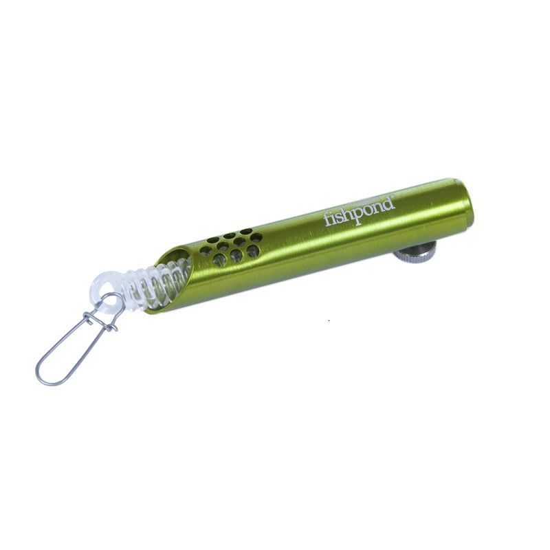 fishpond 360 Swivel Retractor Zinger - Lichen | Fly Fishing Accessories for Fly Fishing Tools | Fly Fishing Retractor for Anglers Vest & Pack | Fishing Tool Holder for Nippers, Forceps, Fly Floatant - Image 1